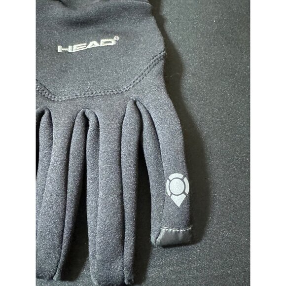 Head Men's Touchscreen Running Gloves Black Size Large - Picture 2 of 7